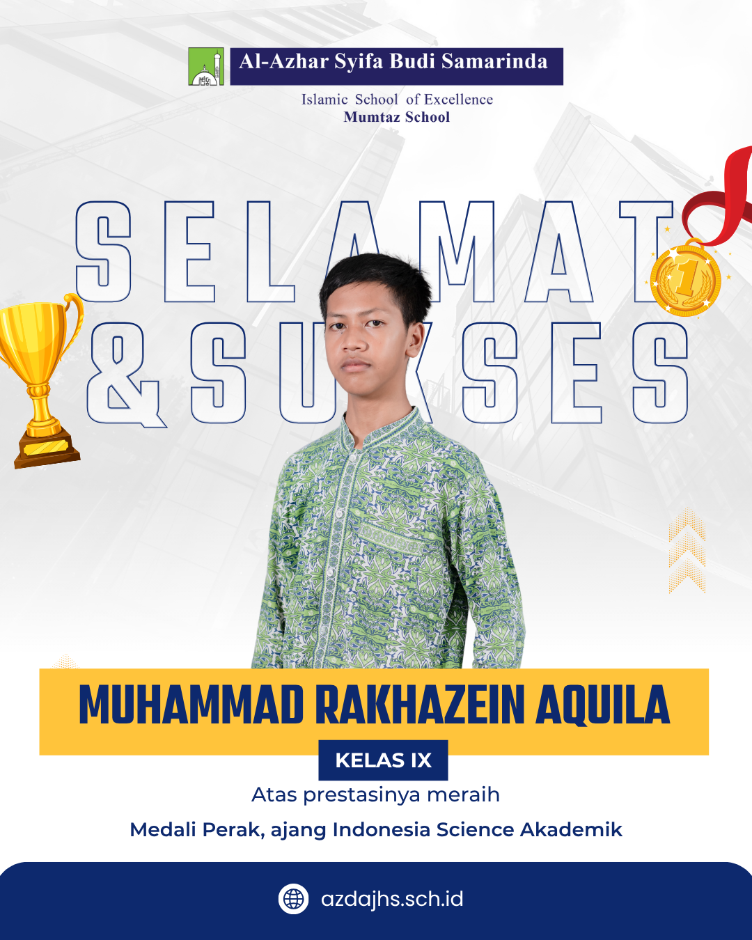 Medali Perak, ajang Indonesia Science Akademik
