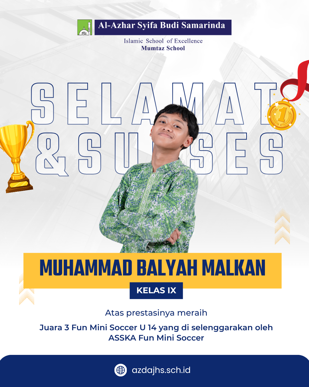 Juara 3 Fun Mini Soccer U 14