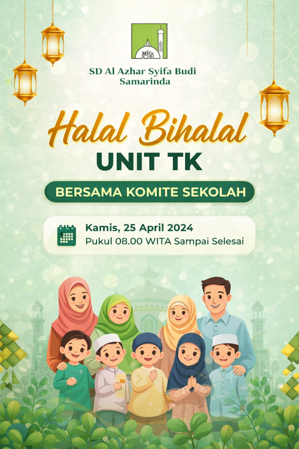 Halal Bihalal Unit TK Bersama Komite Sekolah